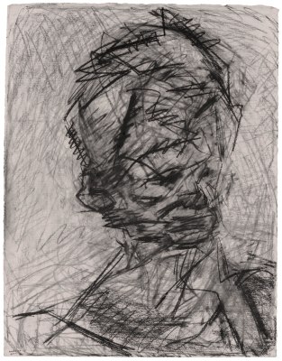 Frank Auerbach, “Head of Julia”, 1989