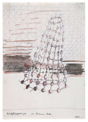 &quot;Potato Pyramid in Zwriner&rsquo;s Cellar&quot;, 1969