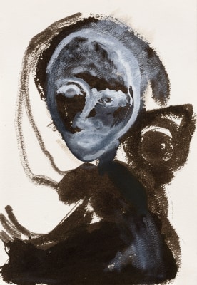 &quot;Untitled&quot;, 1985 India ink, gouache on paper