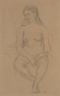 &quot;Nu assis (Seated Nude)&quot;, ca. 1865