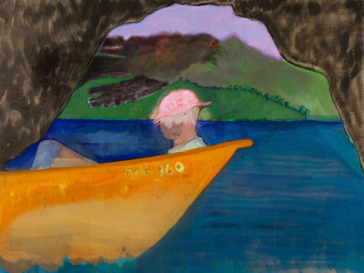 &quot;Cave Boat Bird Painting&quot;, 2010-2012