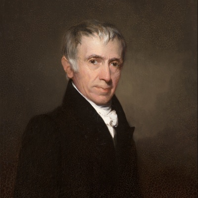 Samuel F. B. Morse (1791–1872), Dr. Thomas Fuller, 1829, oil on board, 11 x 9 in. (detail)