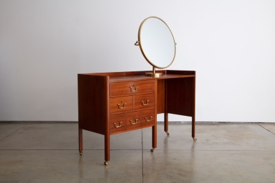 Joseph Frank Vanity Table and Mirror