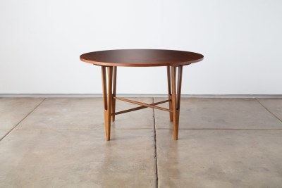 KURT &Oslash;STERVIG, Round Side Table, Jason M&oslash;bler, Denmark, ca. 1955