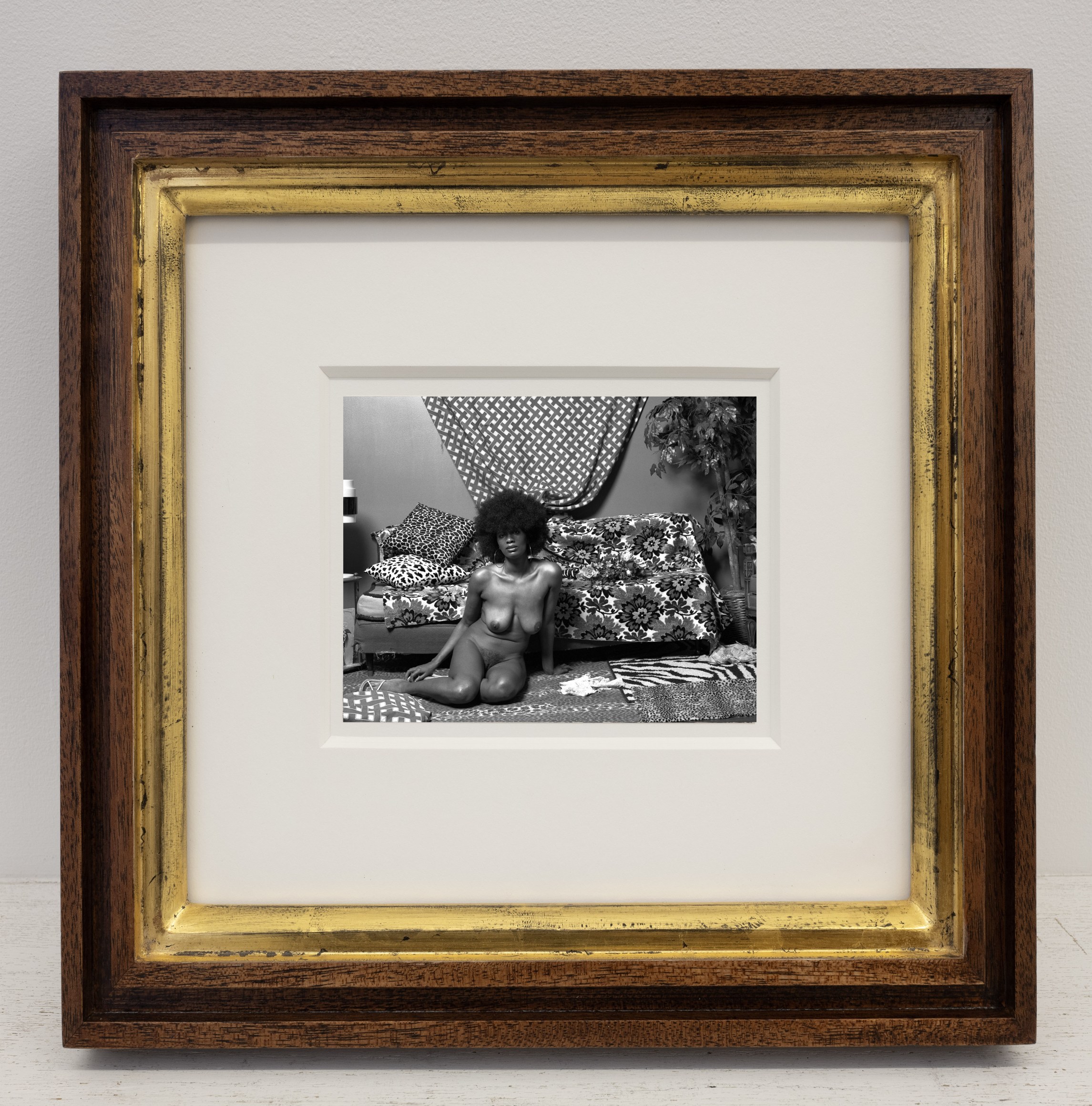 Mickalene Thomas, (If Loving You is Wrong) I Don&#039;t Want to be Right, 2024. Archival pigment print,&nbsp;11 x 13 inches.