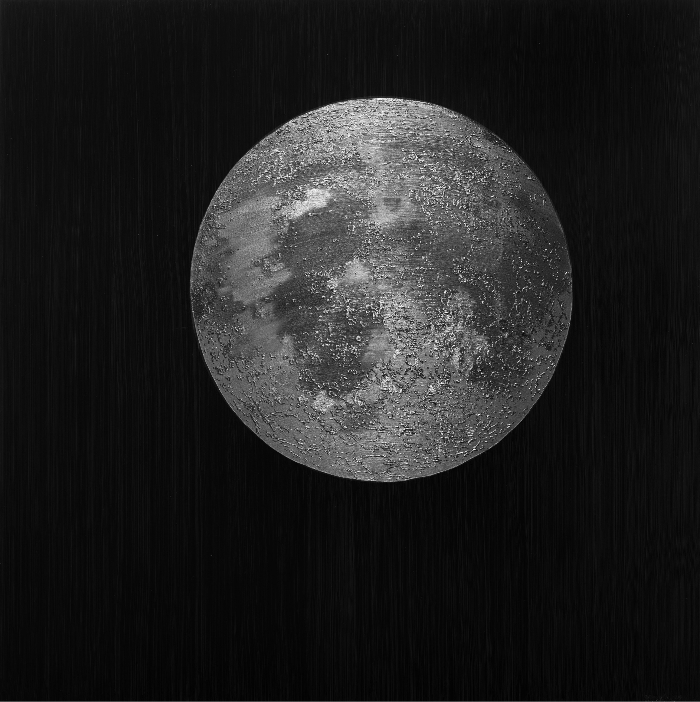 Karen Gunderson, Truro Moon, 2014. Oil on linen, 36 x 36 inches.