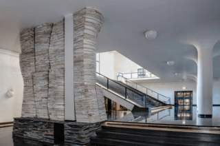 Marjan Teeuwen transforms 12 tons of demolition waste into art in Heerlen