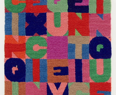 Alighiero e Boetti, Cinque x Cinque Venticinque, 1988
