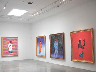 Kehinde Wiley Installation View
