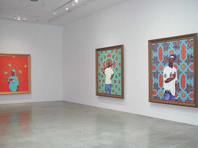 Kehinde Wiley Installation View