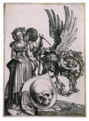 Coat of Arms with Skull