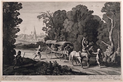 Brigands Attacking a Carriage