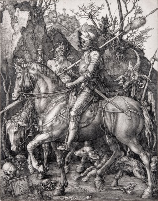 Albrecht Dürer, Knight, Death and the Devil