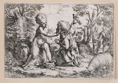 The Christ Child with Young John the Baptist
