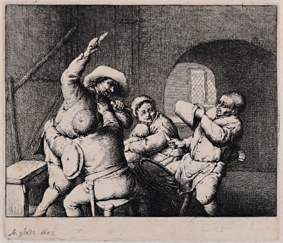 van Ostade, The Peasants' Quarrel