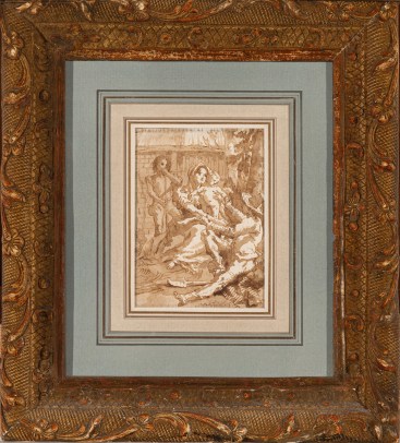 The Holy Family with St. Joseph and Young St. John