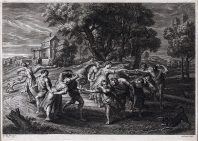Dance of the Italian Peasants (After Rubens)