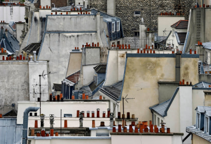 Michael Wolf - Paris Rooftops | Bruce Silverstein Gallery