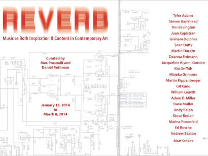 Reverb: Music as Both Inspiration and Content in Contemporary Art (Group, catalogue)
