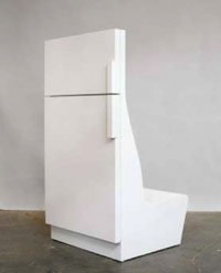 An installation view of work by Roy McMakin
