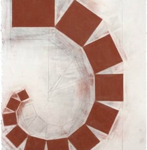 An artwork from the show 'Mel Bochner & Alfred Jensen  Hommage to Pythagoras', September 9 - October 17, 2006