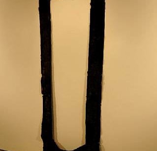 An installation image of "Door Without Center Panel​", 1971