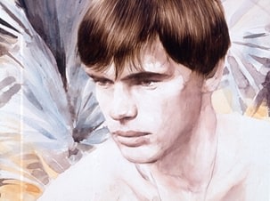 A painting by Paul P. titled "Untitled", 2004