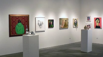 An installation image of the show