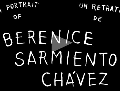 HUGO CROSTHWAITE: A PORTRAIT OF BERENICE SARMIENTO CHAVEZ
