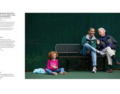 Pete Souza's 'Shade' in The New York Times