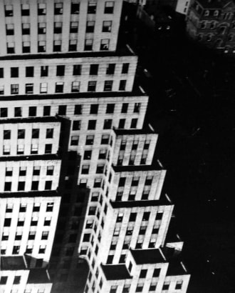Barbara Morgan - From Chrysler Building, c.1934 Gelatin silver print, printed | Bruce Silverstein Gallery