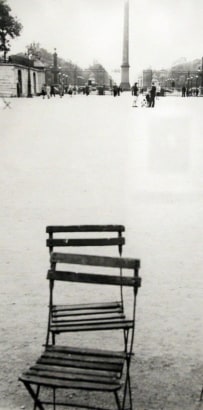 Robert Frank - Chairs, Paris, 1949 | Bruce Silverstein Gallery