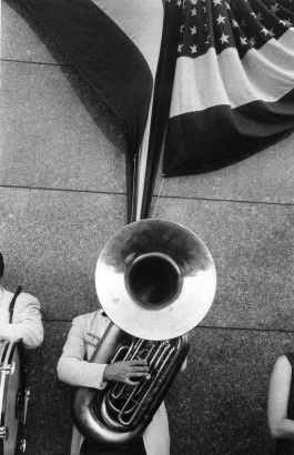 Robert Frank - Political Rally, Chicago, 1956  | Bruce Silverstein Gallery