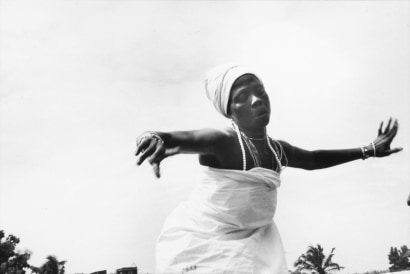 Chester Higgins -  Traditional Dancer, Ghana, 1973