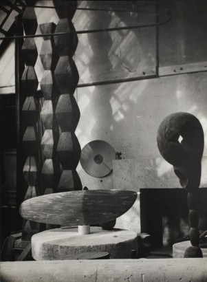 Constantin Br&acirc;ncuşi - View of the Studio, c. 1933 | Bruce Silverstein Gallery
