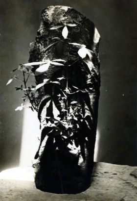 Constantin Br&acirc;ncuşi - Trunk of a Chestnut Tree in the Studio, c. 1934. Gelatin silver print, printed c. 1934, ; Bruce Silverstein Gallery