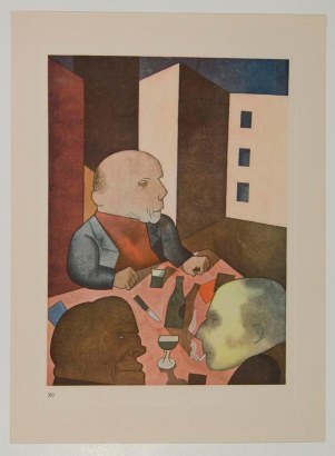 George&nbsp;Grosz -  People Are Basically Good, 1919  | Bruce Silverstein Gallery