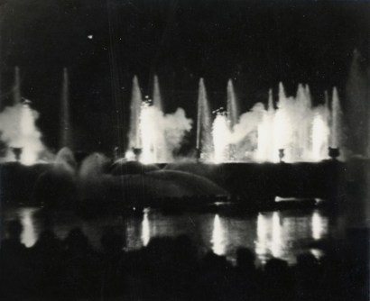 Constantin Br&acirc;ncuşi - Versailles: Fountain at Night,&nbsp;1930 | Bruce Silverstein Gallery