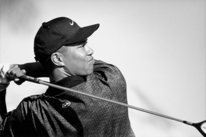 Walter Iooss, Jr. -  Tiger Woods, Carlsbad, CA&nbsp;, 2000  | Bruce Silverstein Gallery