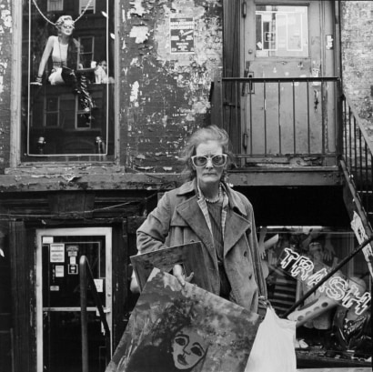 Rosalind Fox Solomon - An East Village Painter, New York, 1986, 1986  | Paris Photo 2018 | Bruce Silverstein Gallery