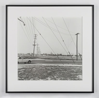Ed Ruscha - Vacant Lots, 1970-2003 Suite of 4 Gelatin silver prints&nbsp; | Bruce Silverstein Gallery