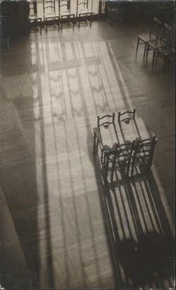 Andr&eacute; Kert&eacute;sz (1894-1985), Chairs in the American Library, Paris, 1928