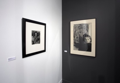 Paris Photo 2018 : Todd Hido, Werner Bischof, Trine S&oslash;ndergaard, Penelop Umbrico, Keith A. Smith, Rosalind Fox Solomon, Richard Prince, Dorothea Lange, Dora Maar, Gyorgy Kepes, Man Ray, Louis Fauer | installation image | Bruce Silverstein Gallery