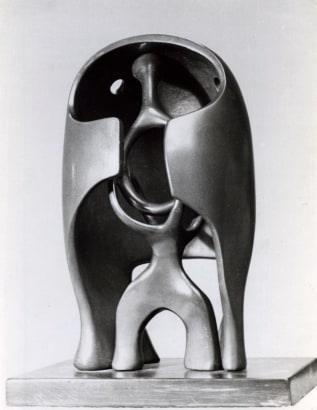 Henry Moore | The Helmet, 1940 | Bruce Silverstein Gallery