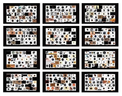 Penelope Umbrico&nbsp;- Screenshot 2015-11-24 / Dark as Light,&nbsp;2015 12 archival pigment prints on rag paper | Bruce Silverstein Gallery