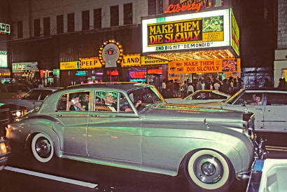 Marvin E. Newman -  42nd Street IV, 1983  | Bruce Silverstein Gallery