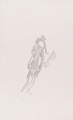 Frederick Sommer - Untitled, c. 1959 Pencil drawing on paper | Bruce Silverstein Gallery