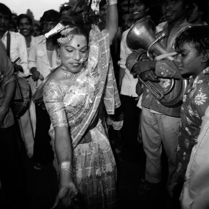 Eunuch Festival Dancer, Calcutta, India, 1982