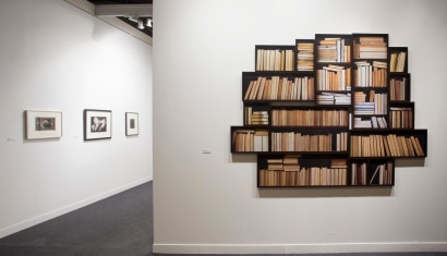Paris Photo 2018 : Todd Hido, Werner Bischof, Trine S&oslash;ndergaard, Penelop Umbrico, Keith A. Smith, Rosalind Fox Solomon, Richard Prince, Dorothea Lange, Dora Maar, Gyorgy Kepes, Man Ray, Louis Fauer | installation image | Bruce Silverstein Gallery