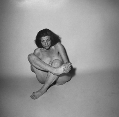 Rosalind Fox Solomon - Twisted-self Nude, 1987 Gelatin silver print, printed 1987 | Bruce Silverstein Gallery